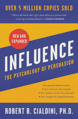 Cover for Influence: The Psychology of Persuasion