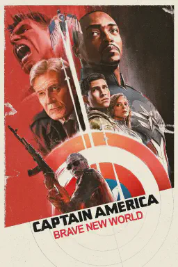 Poster for Captain America: Brave New World